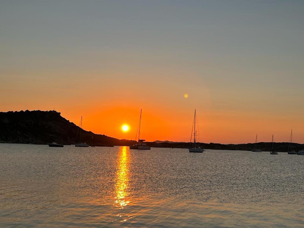 Casa Mughetto R5055 Seafront, Private Sea Access, Swimming Pool Villa La Maddalena  Exteriör bild